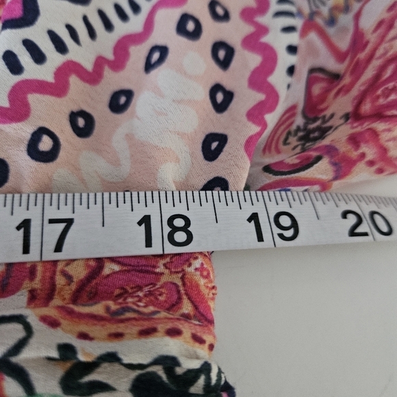 Anthropologie Maeve Multicolored Siya Kimono Dress Size 14 - Picture 9 of 15